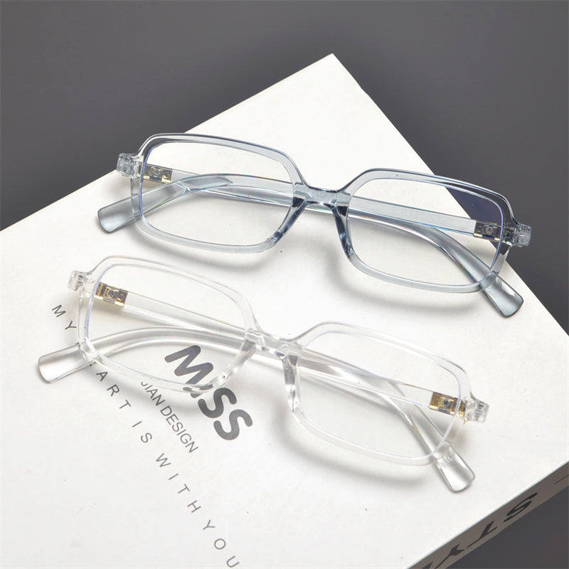 Gafas de sol rectangulares de acetato