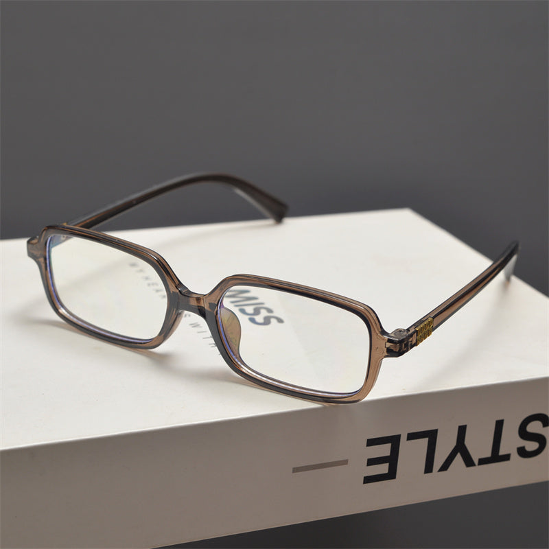 Gafas de sol rectangulares de acetato