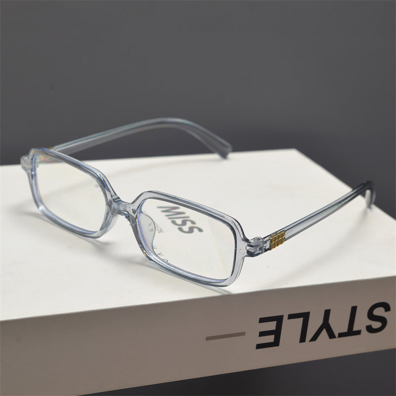 Gafas de sol rectangulares de acetato