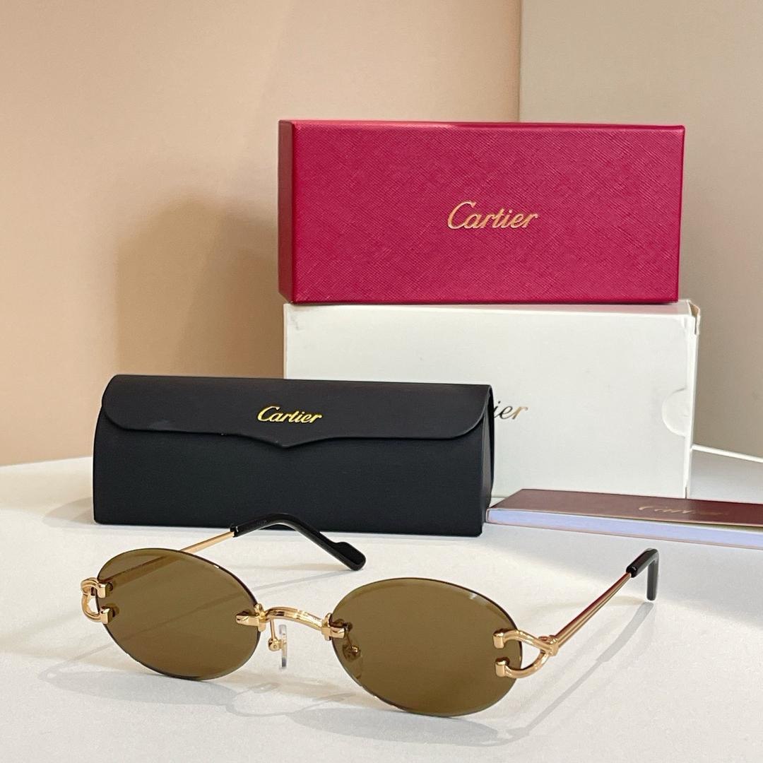 Gafas de sol ovaladas sin montura