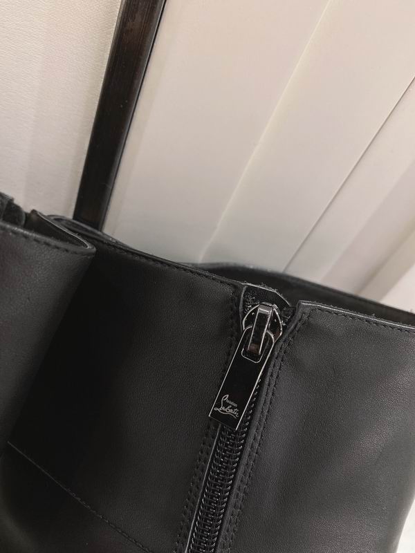 Leather Knee-High Boots