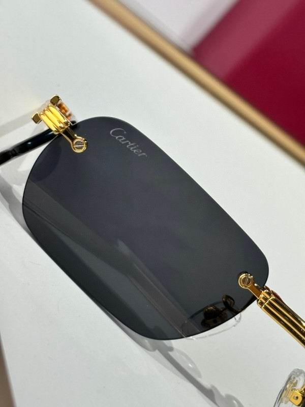 Gafas de sol rectangulares plegables sin montura