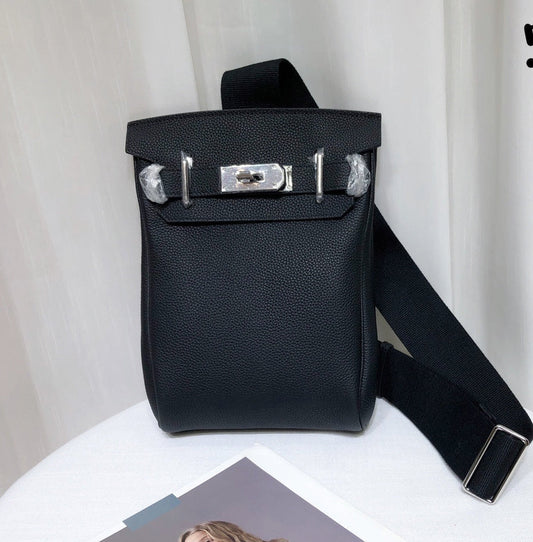 Togo Leather Chest Bag