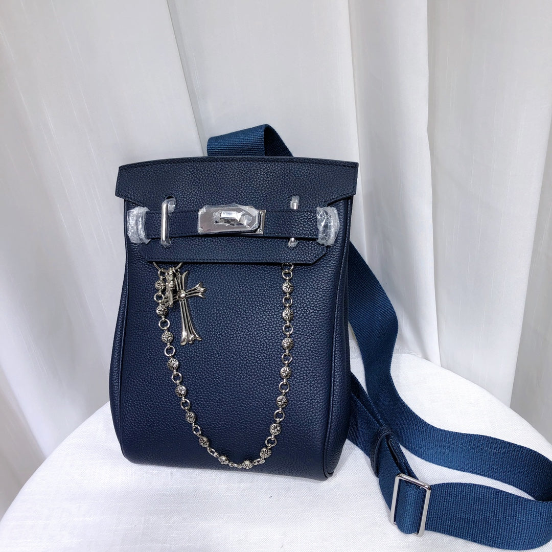 Bolso de pecho de cuero Togo