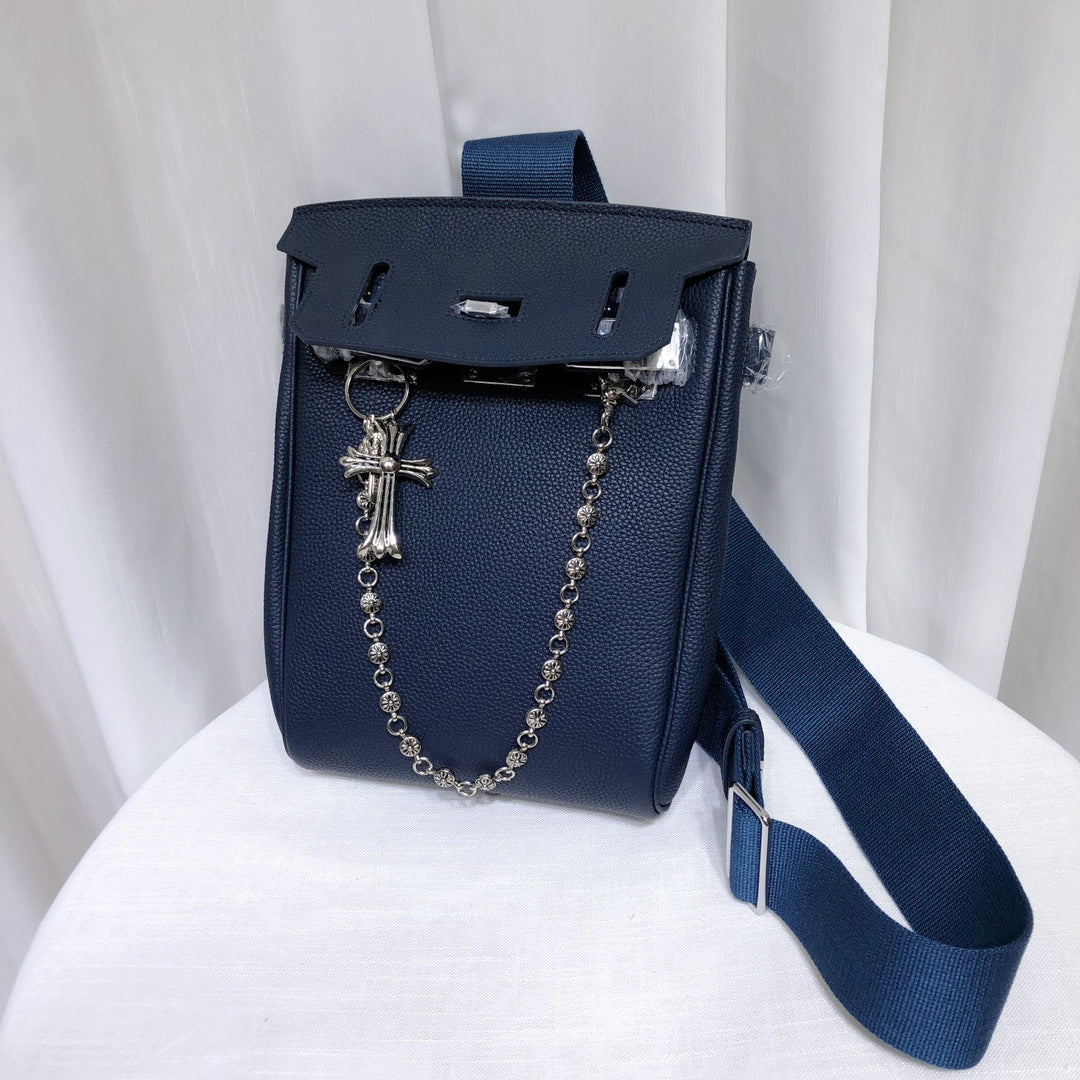 Bolso de pecho de cuero Togo