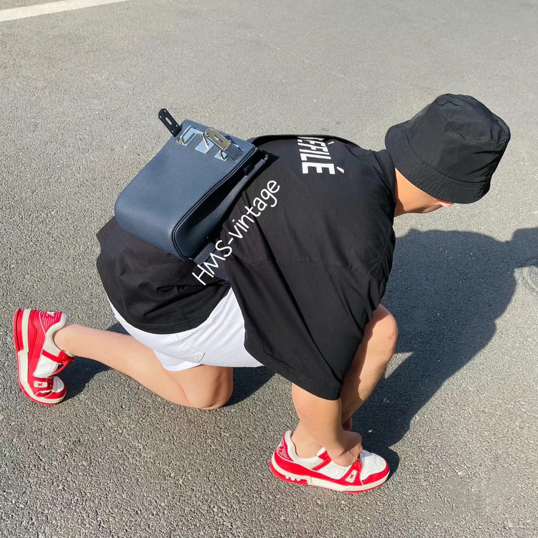 Bolso de pecho de cuero Togo