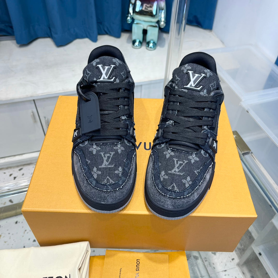 Zapatillas deportivas de piel de alta gama de lujo