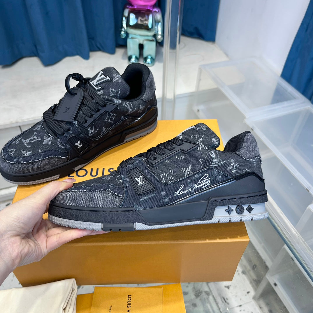 Zapatillas deportivas de piel de alta gama de lujo