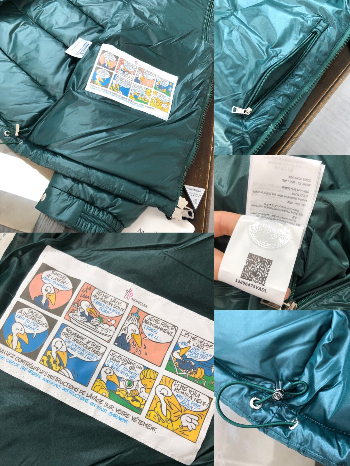 Maßgeschneiderte Gänsedaunenjacke