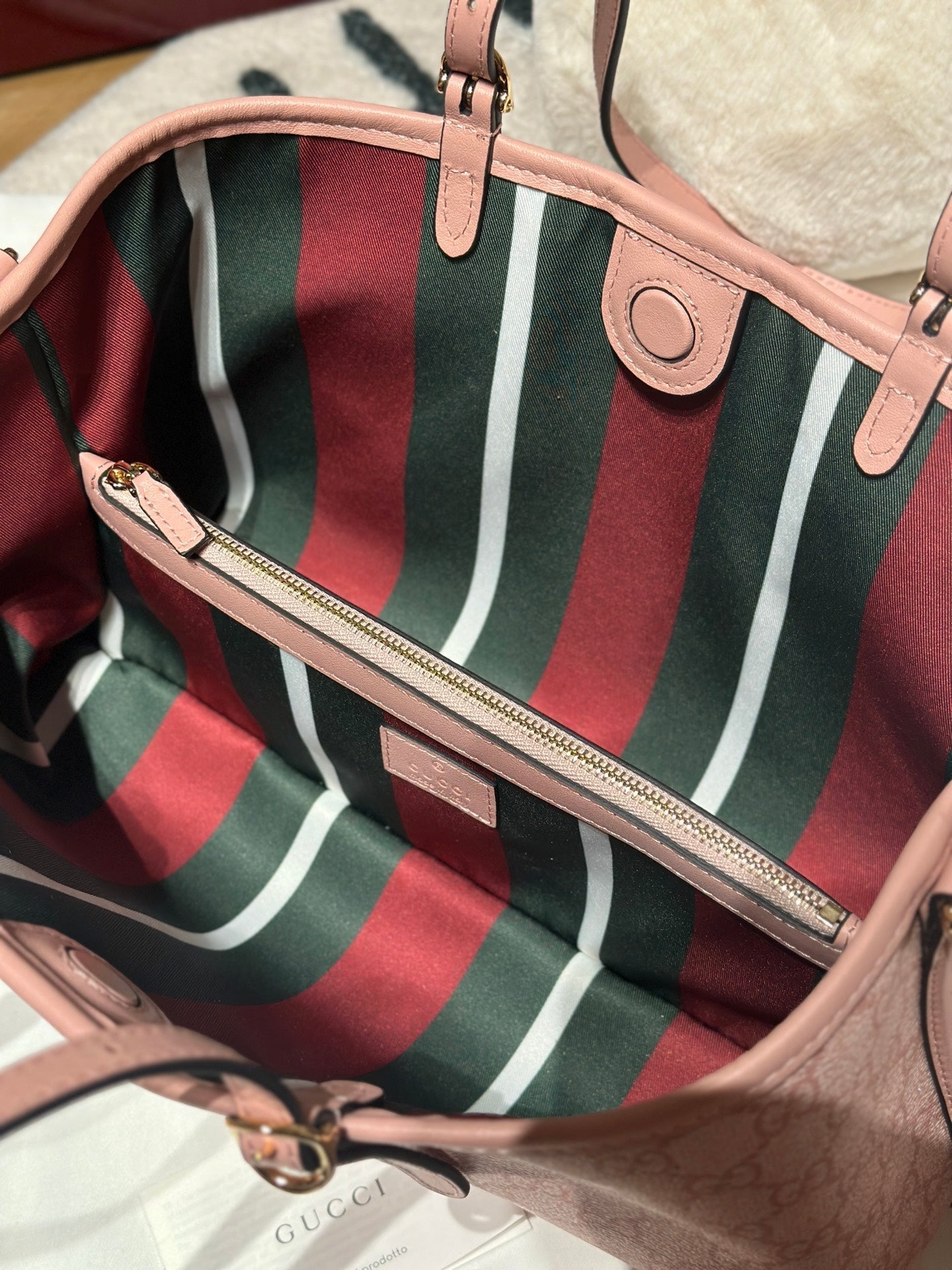 Emblem Kleine Tragetasche Hellrosa